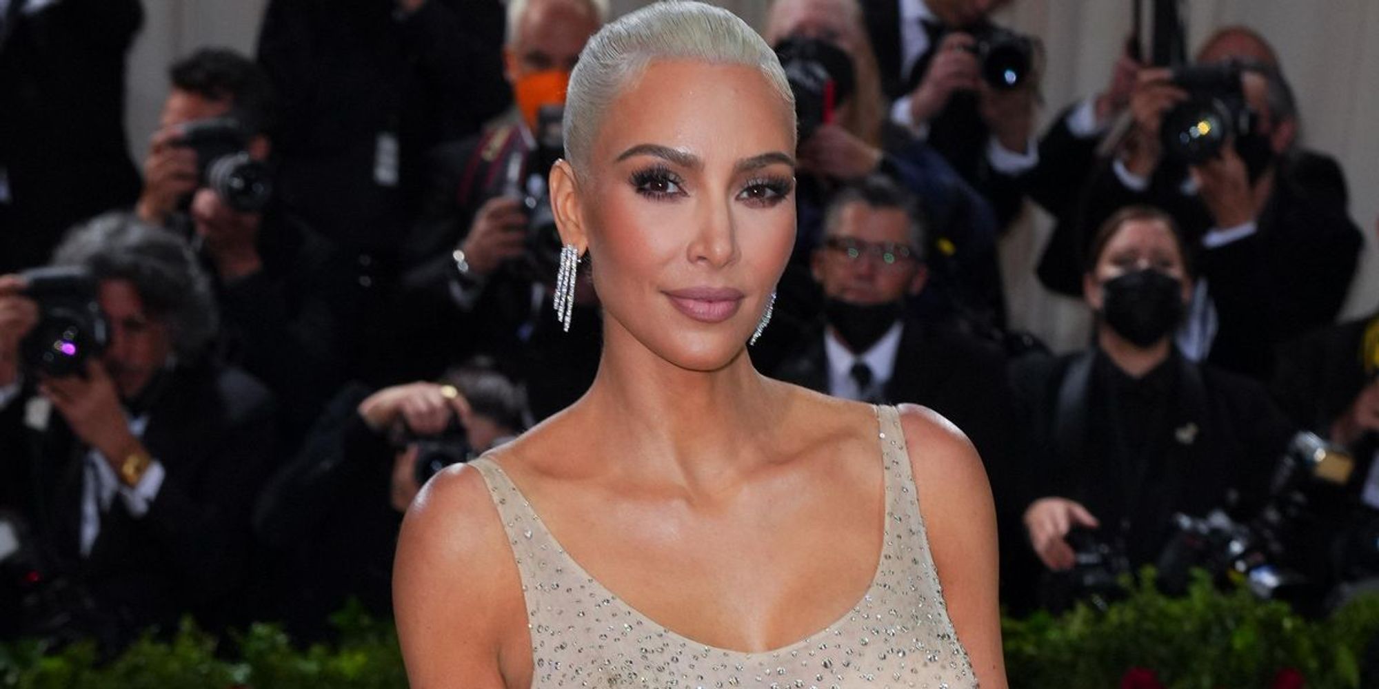 Kim Kardashian Allegedly Damaged Marilyn Monroe Dress at Met Gala - PAPER