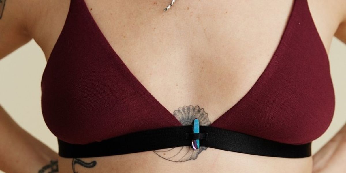 Would You Attach a Crystal to Your Boobs?