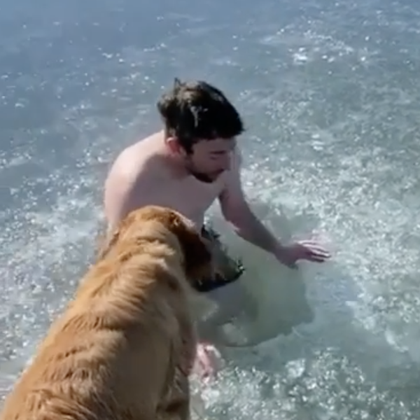 A TikTok Influencer Almost Died During an Ice Swimming Stunt