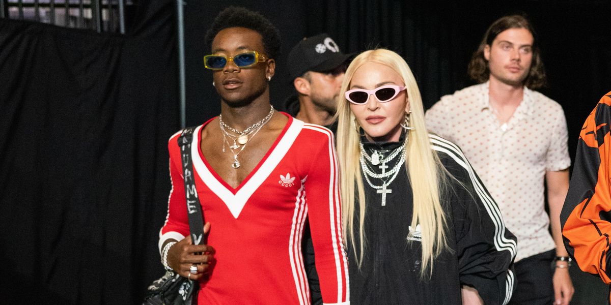 Madonna Says Son David Wears Her Clothes Better Than She Does