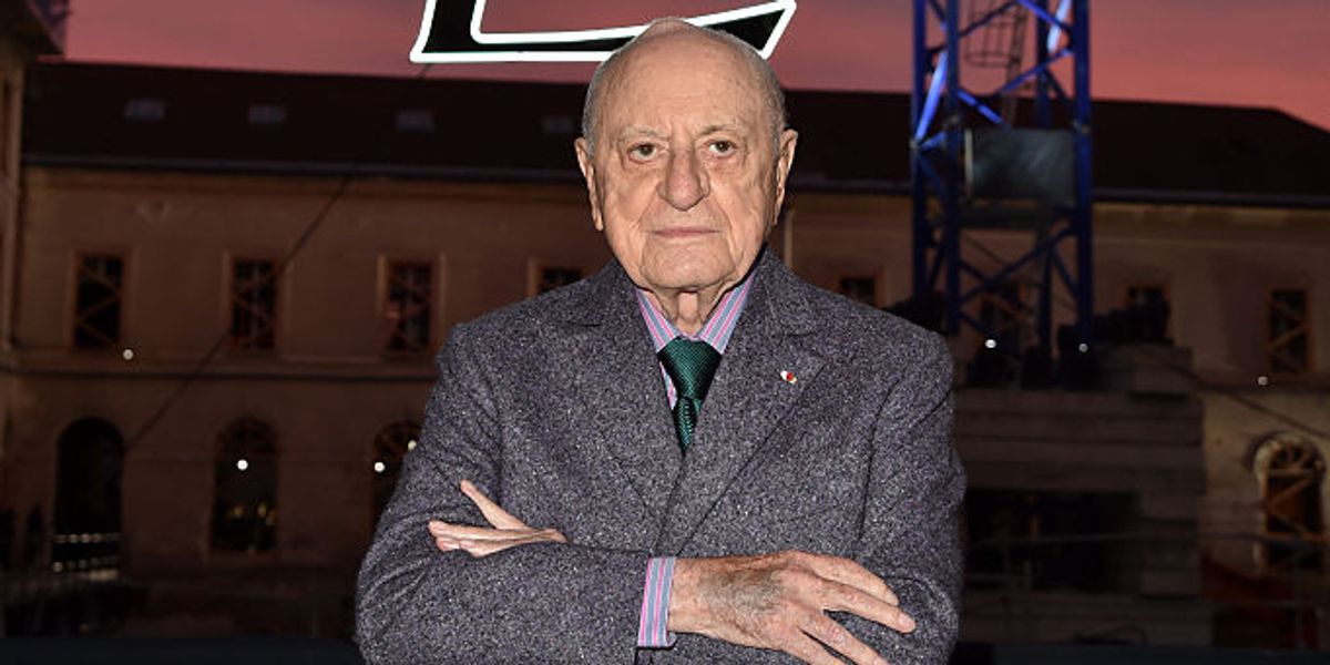 Anthony Vaccarello Pays Homage to the Late Pierre Bergé