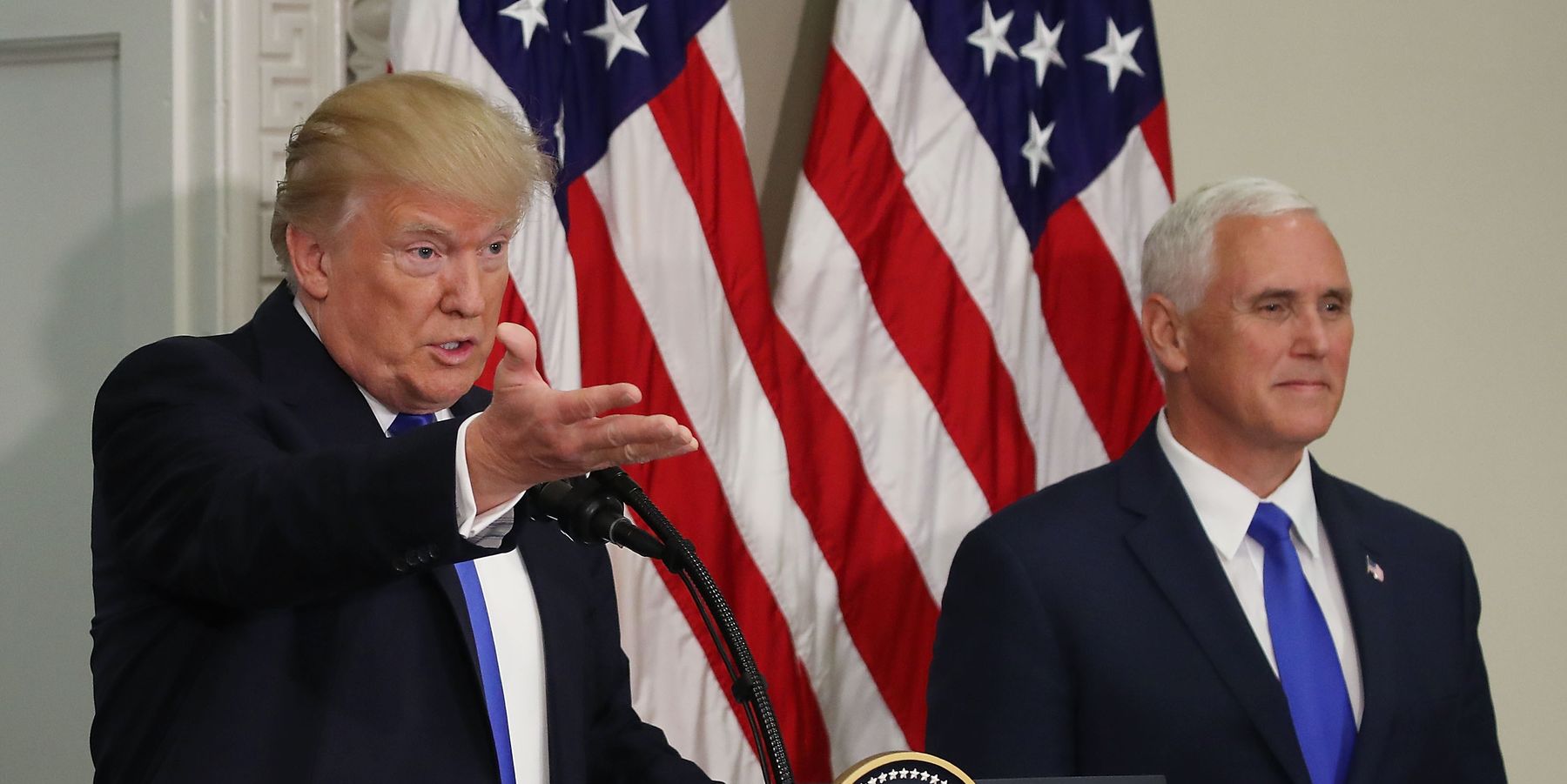 Trump Reportedly Joked That Mike Pence Wants to "Hang" All Homosexuals