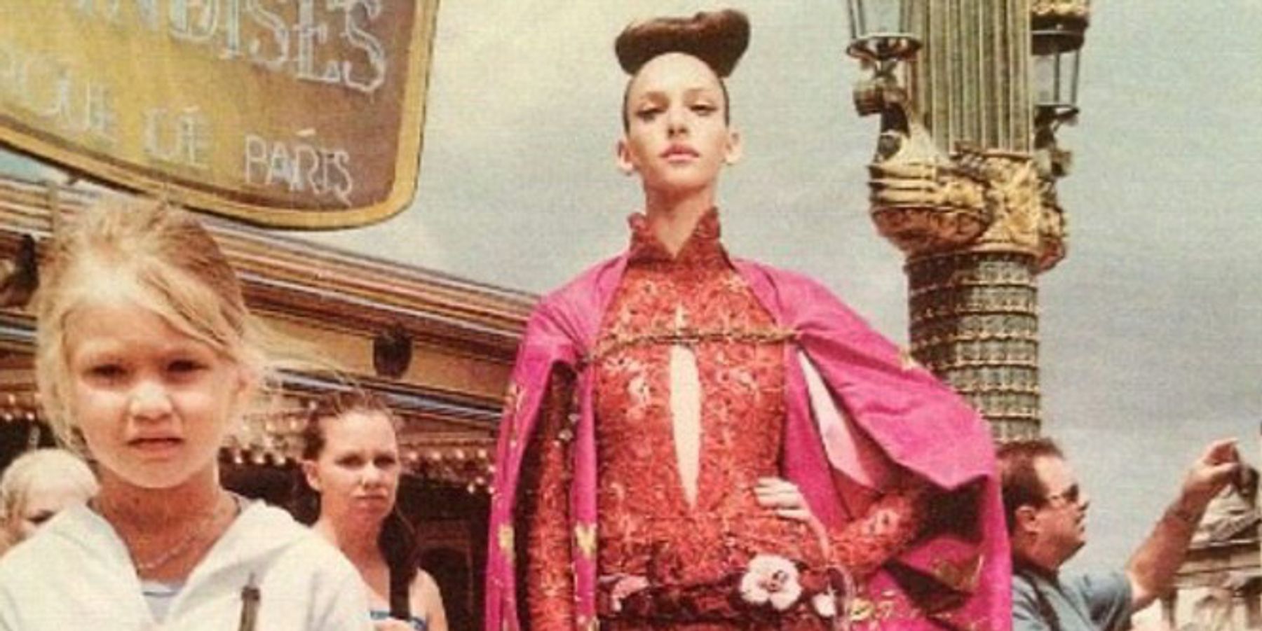 Gigi Hadid Photobombed A Vogue Paris Shoot At Age Five
