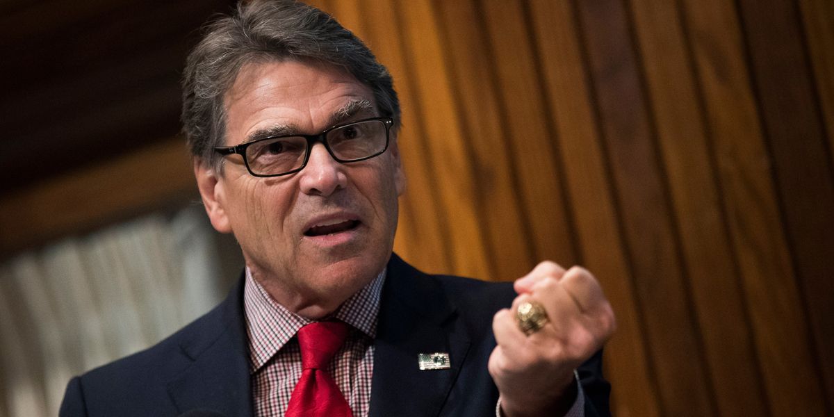 Rick Perry Thinks Burning Fossil Fuels Will Prevent Sexual Assault