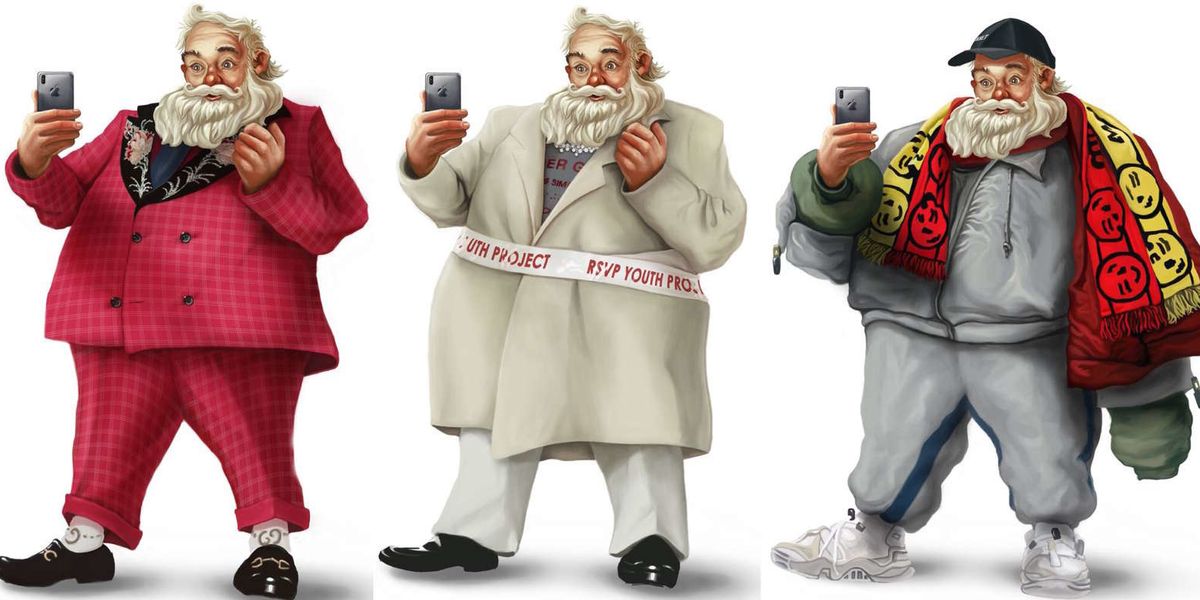 Santa Zaddy Rocks Designer Looks