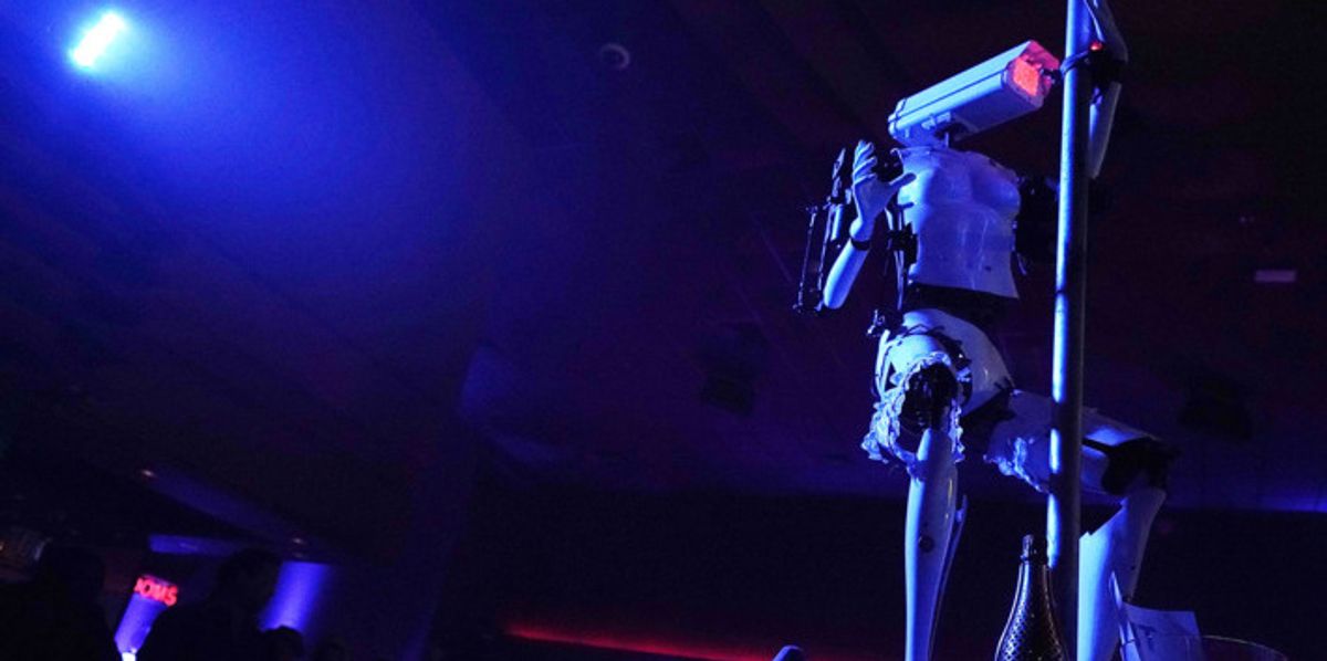 The Future is Here and it's Twerking Robot Strippers