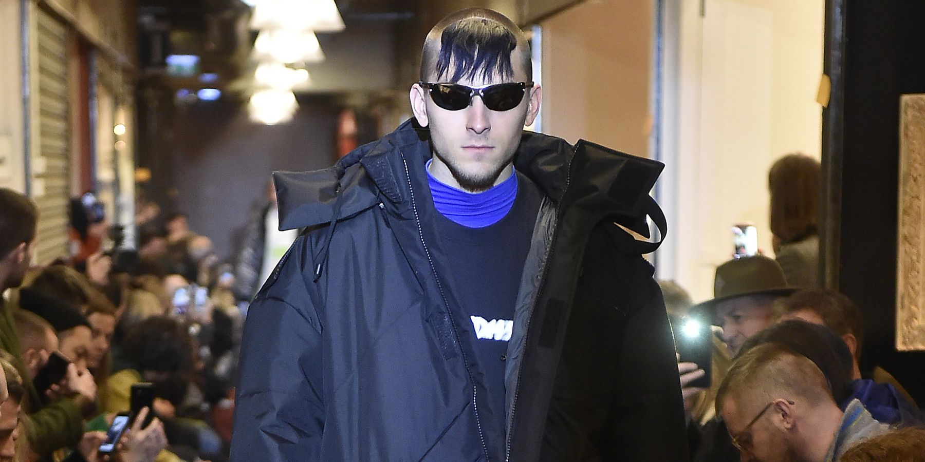 Demna Gvasalia Puts on Very Vetements Show at Parisian Flea Market