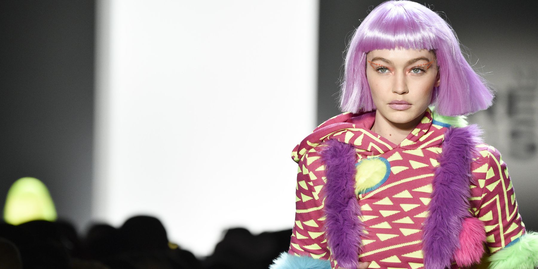 Jeremy Scott Sent Thigh High Moon Boots Down the Runway