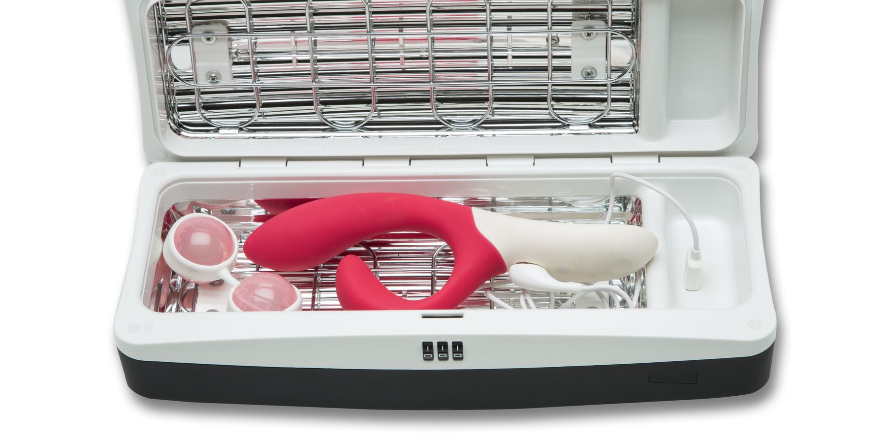 This Lockbox Will Clean and Charge Your Sex Toys For You