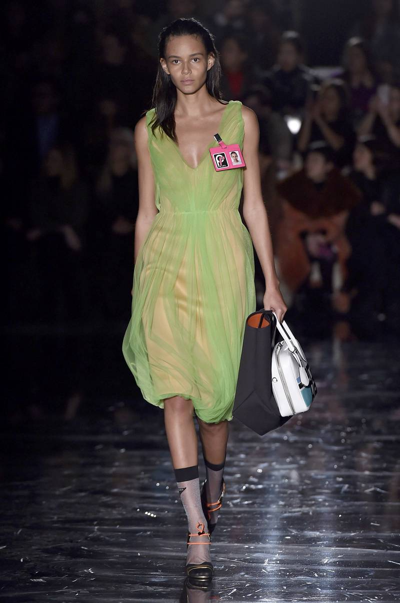 green emerald velvet dress Andreeva Apple Green Dress with Real Ostrich Feather Details main image 0