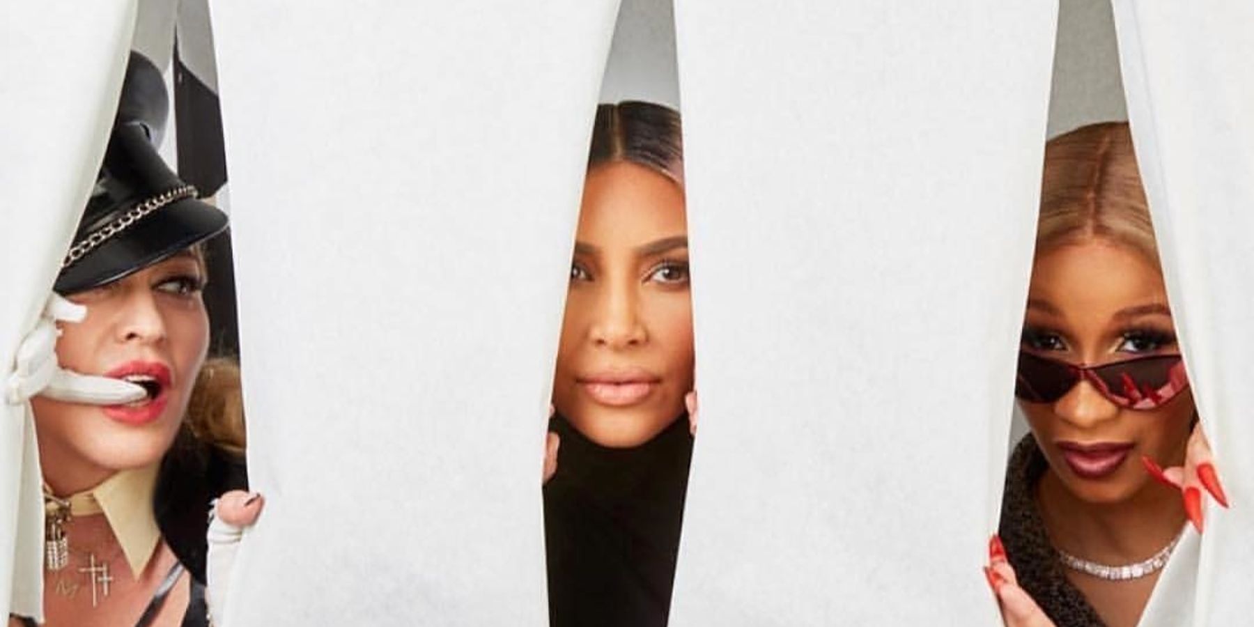 You Haven't Lived Until You've Seen Kim, Cardi and Madonna Unite