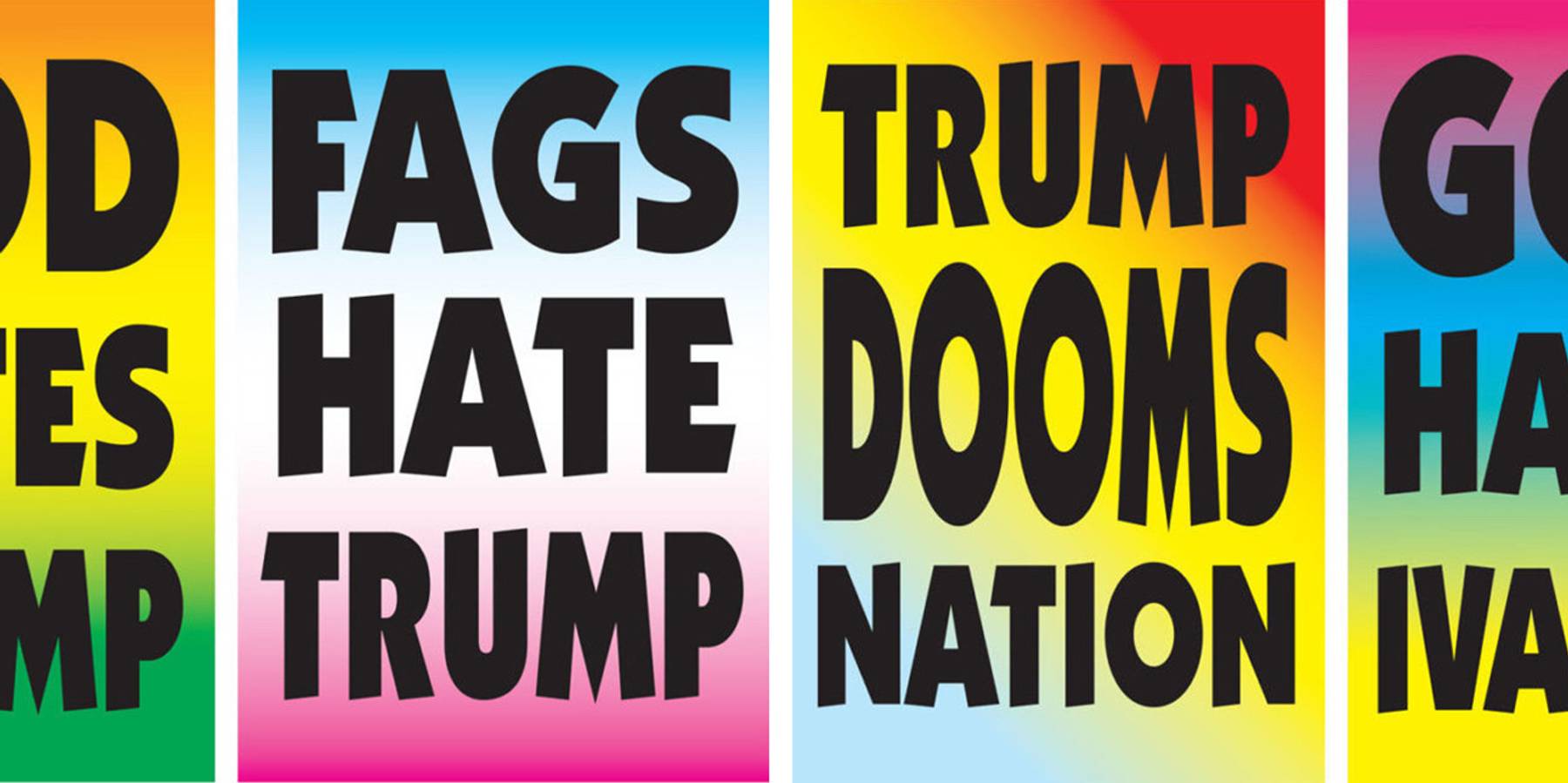 Protest Signs Flip Westboro Baptist's Legacy on Its Head