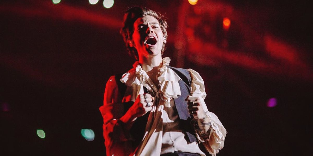 The Student Behind Harry Styles' Amsterdam Stage Look