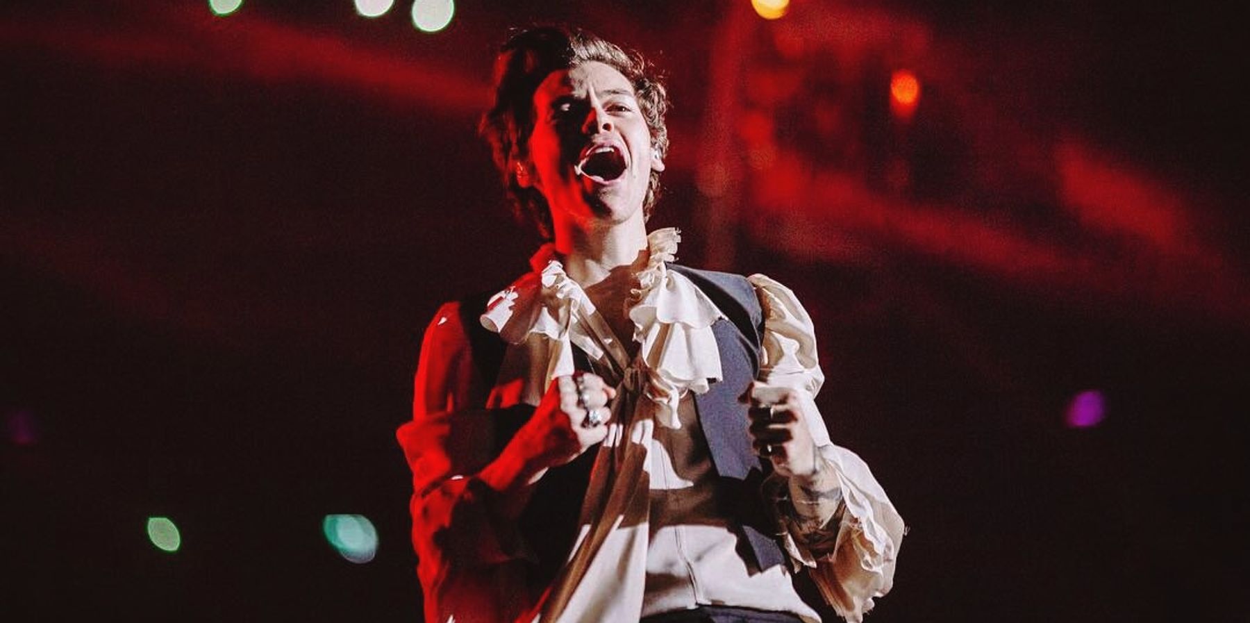 The Student Behind Harry Styles' Amsterdam Stage Look