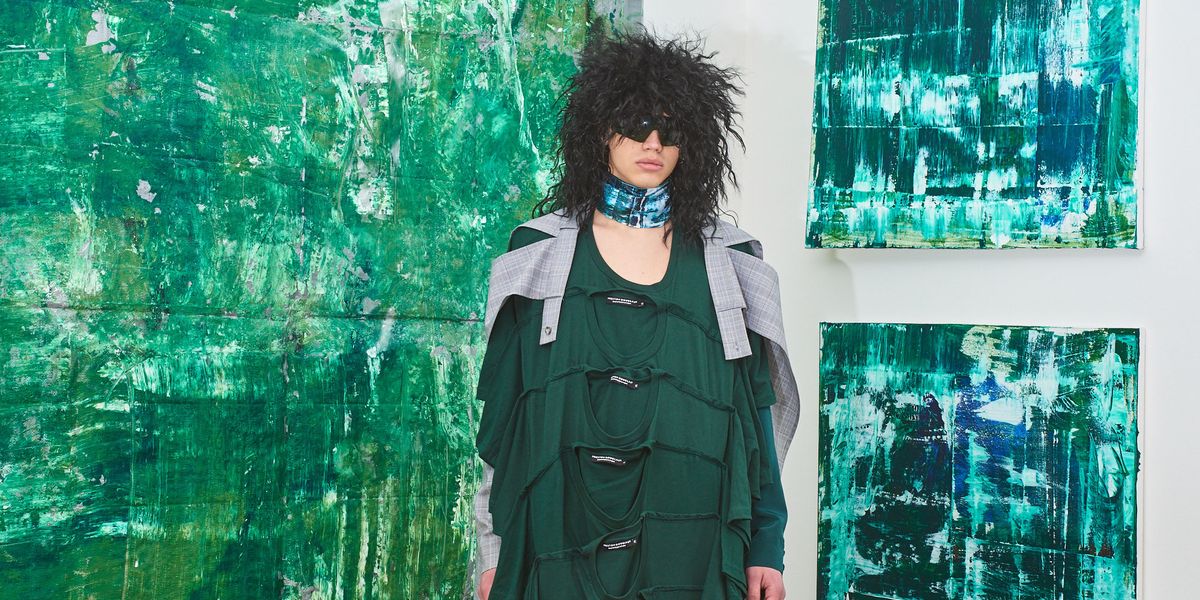 Preston Douglas' Stacked T-Shirt Top Has a Hidden Message