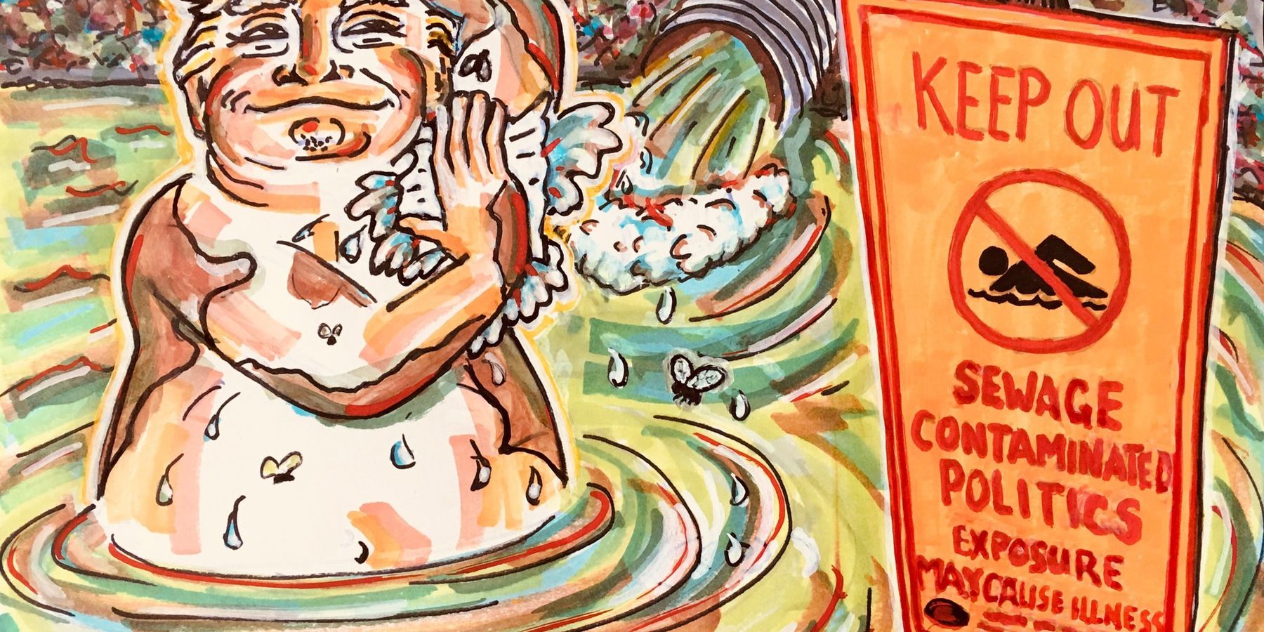 Jim Carrey is Putting on a Political Art Show