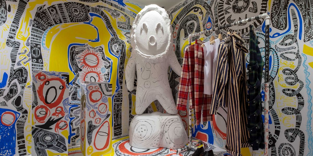 Charles Jeffrey Abandons Logic For 'Primal' Dover Street Market Installation