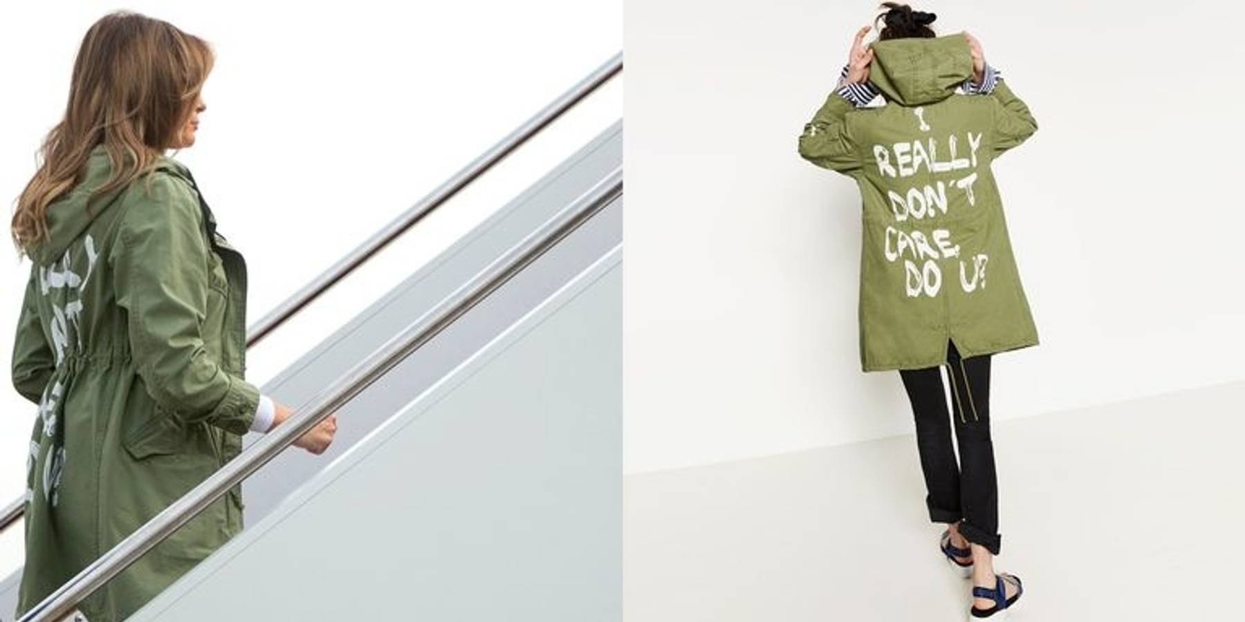 Melania Trump's Tone-Deaf Jacket Is a Distraction