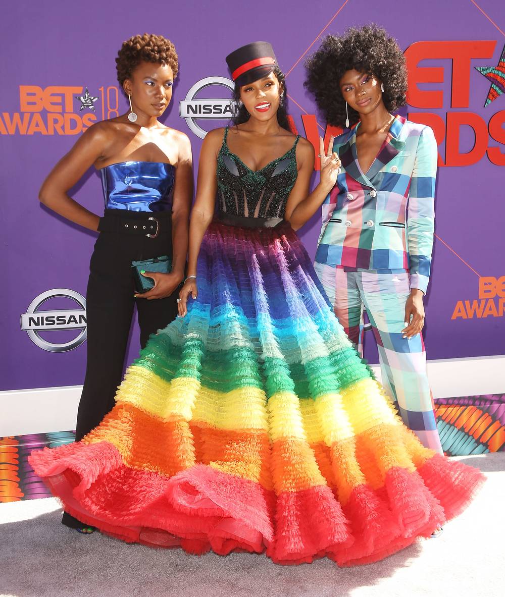 Janelle Mone's Rainbow Dress Reinforces the Beauty of Pride - PAPER  Magazine
