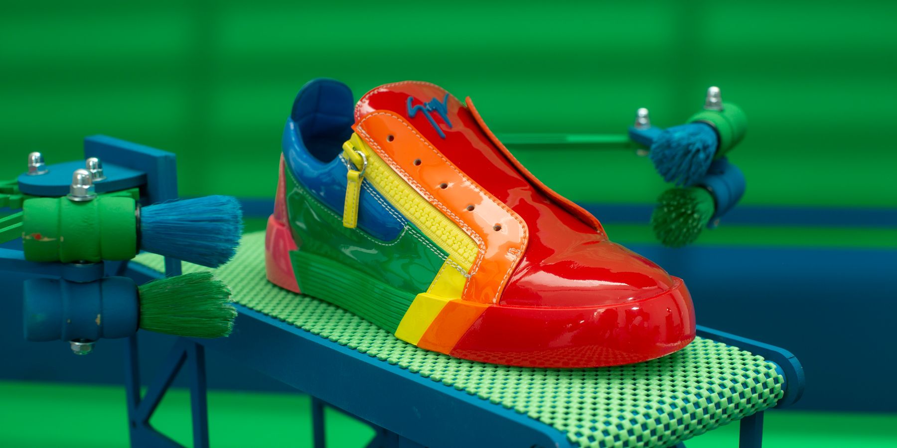 BRB Buying: Giuseppe Zanotti's High Voltage RNBW Sneakers