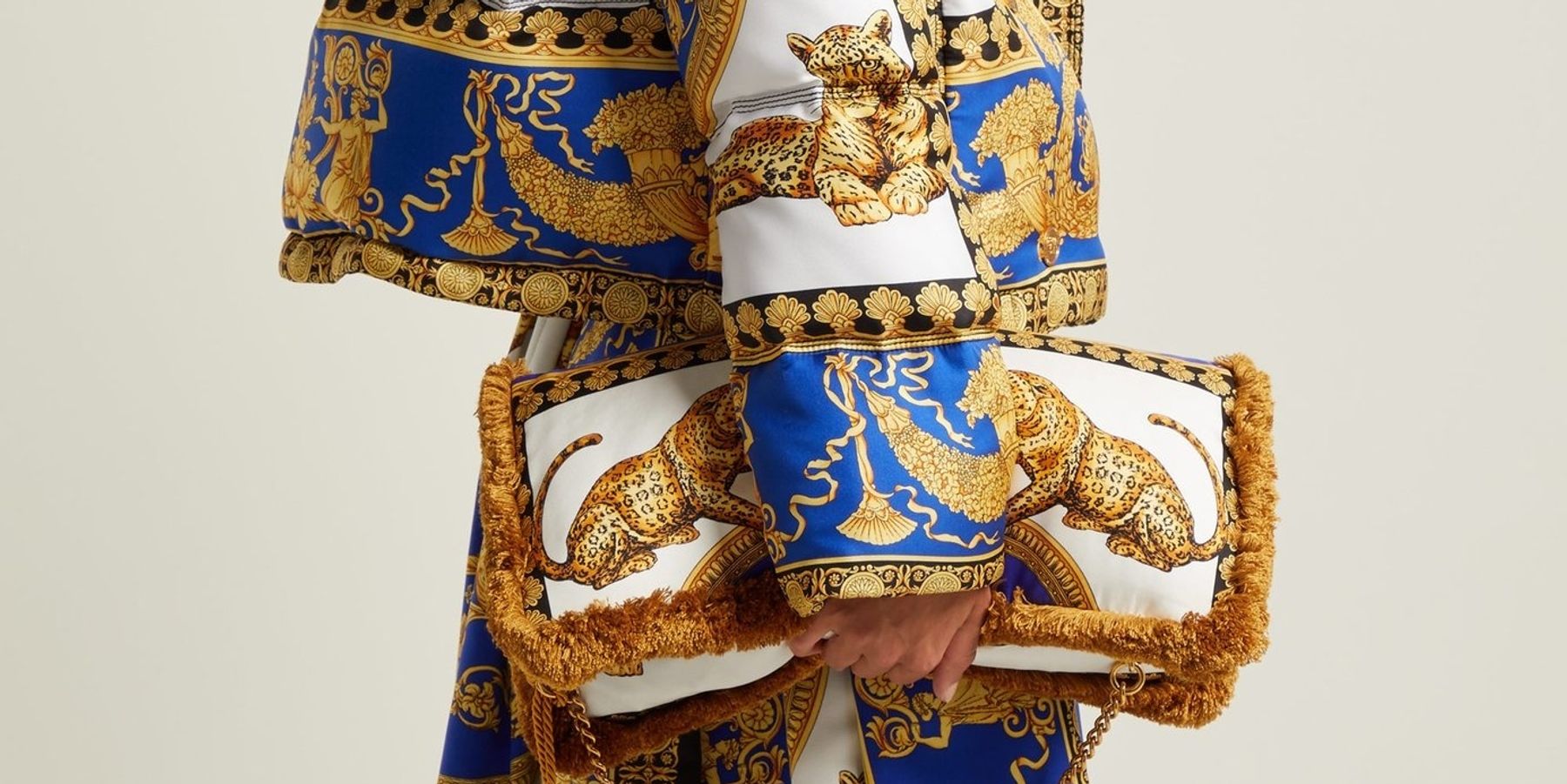 BRB Buying: This Head-to-Toe Versace Scarf Look