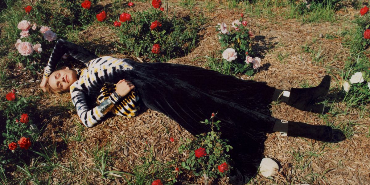 Amber Valletta Glows in Proenza Schouler