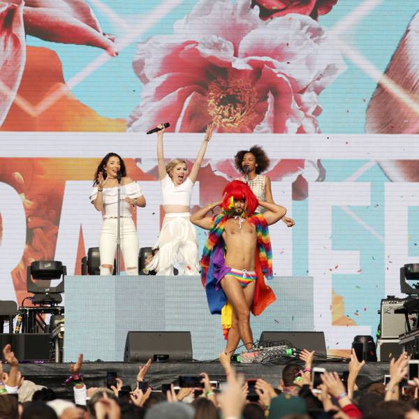 Pride Icon Mark Kanemura Performs with Carly Rae Jepsen