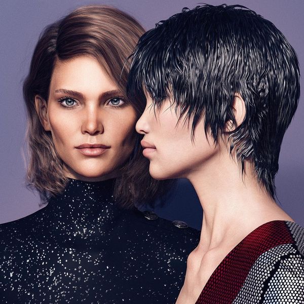 Balmain Embraces the Synthetic Look in Pre-Fall Campaign