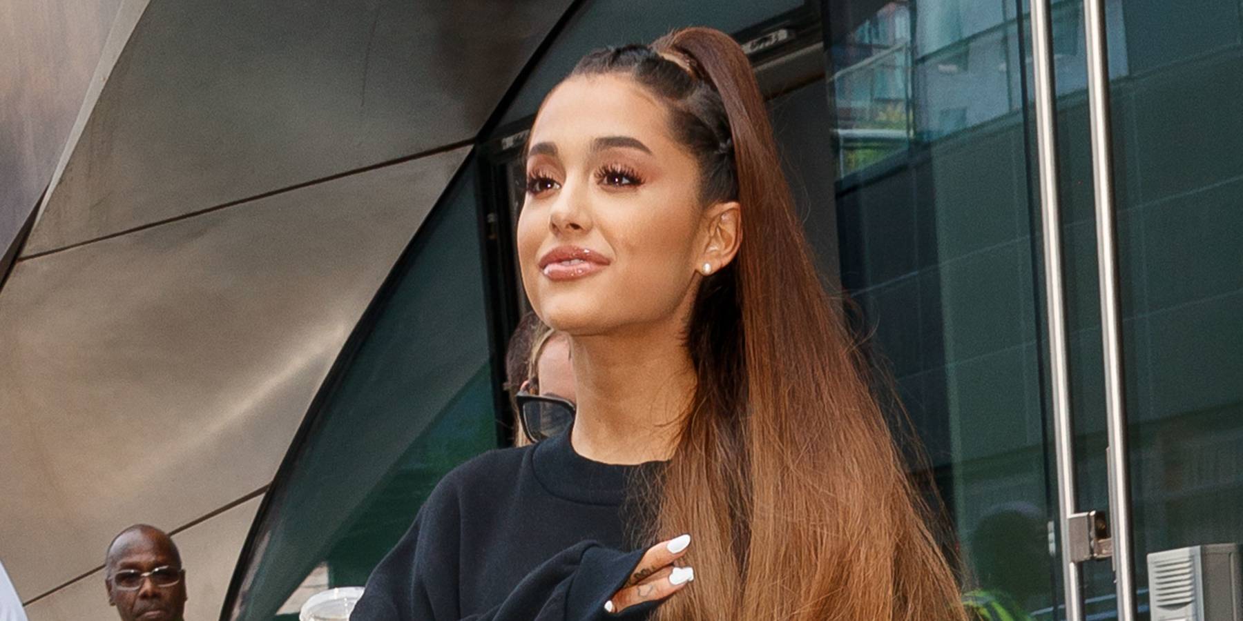 Is Ariana Done With Her High Ponytail?