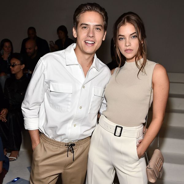 Dylan Sprouse and Barbara Palvin Sit Front Row at Boss