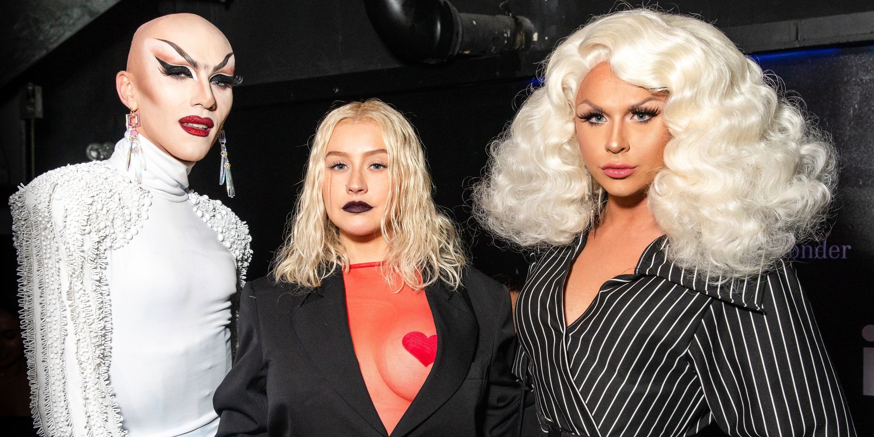 Christina Aguilera Fulfills Destiny, Performs With Farrah Moan at NYFW