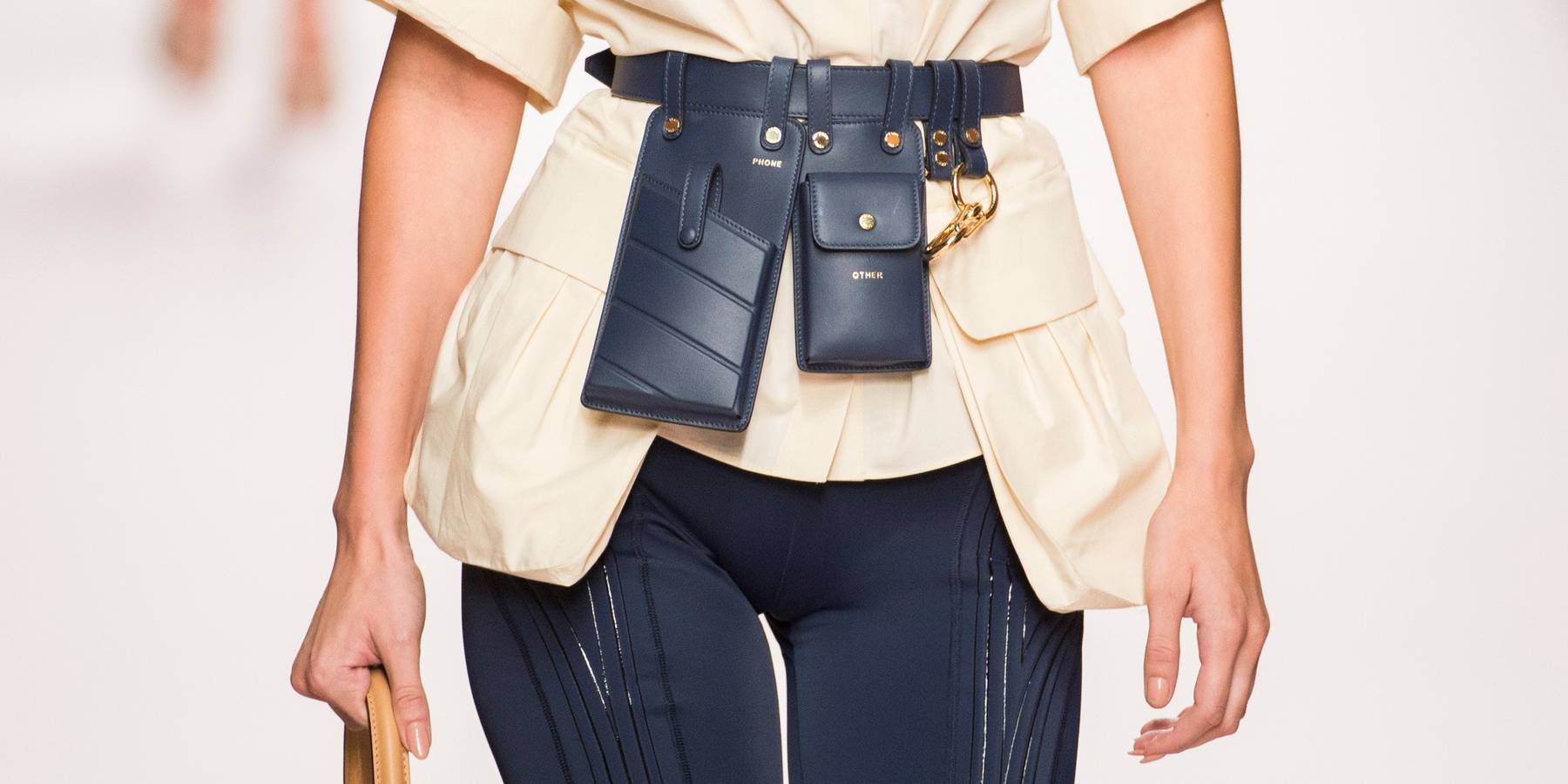 Utility Belts and Cycling Shorts Shine at Fendi