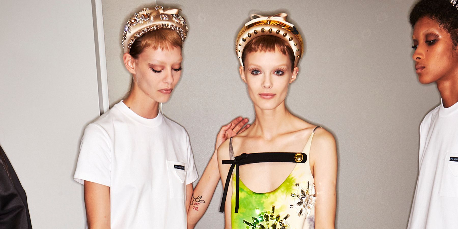 Go Backstage at Prada's Spring 2019 Show