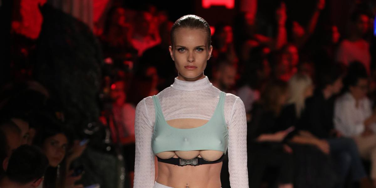 GCDS Sent Triple-Breasted Models Down The Runway