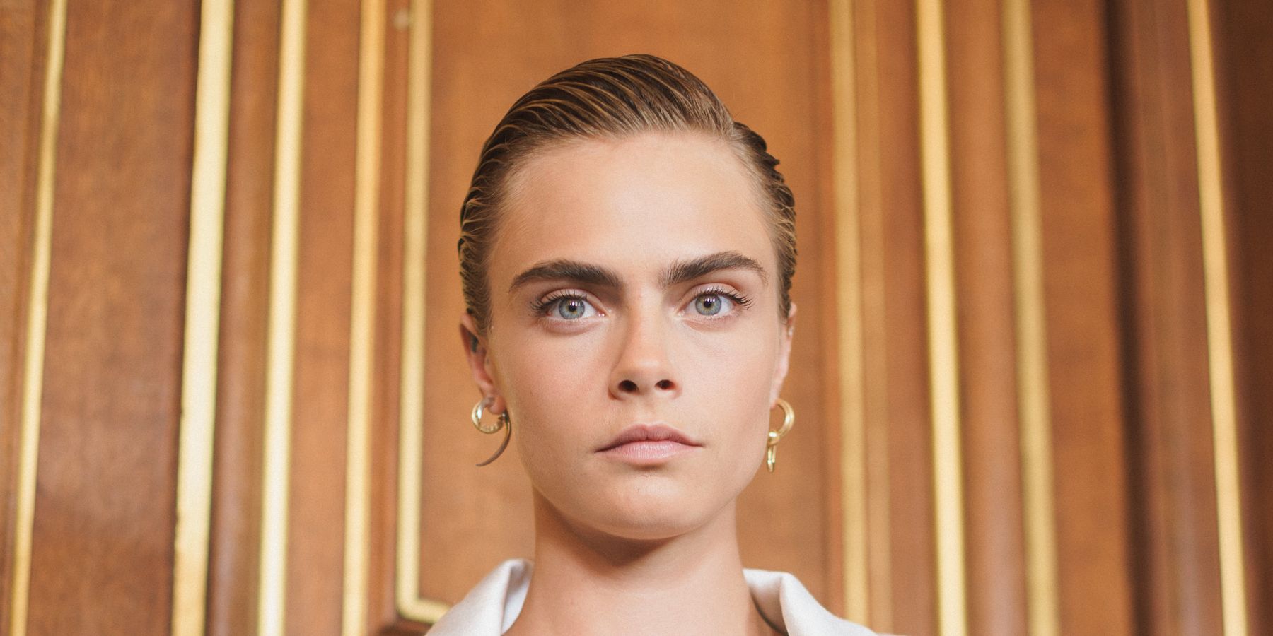 Cara Delevingne Lip-Syncs to Prince at Balmain