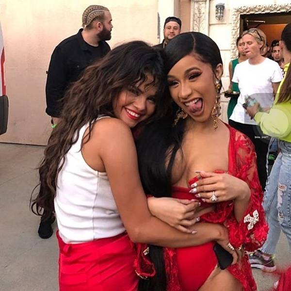 Cardi B Sends Words of Love to Selena Gomez