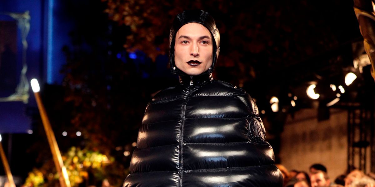 Ezra Miller Slays in Pierpaolo Piccioli Designed Moncler