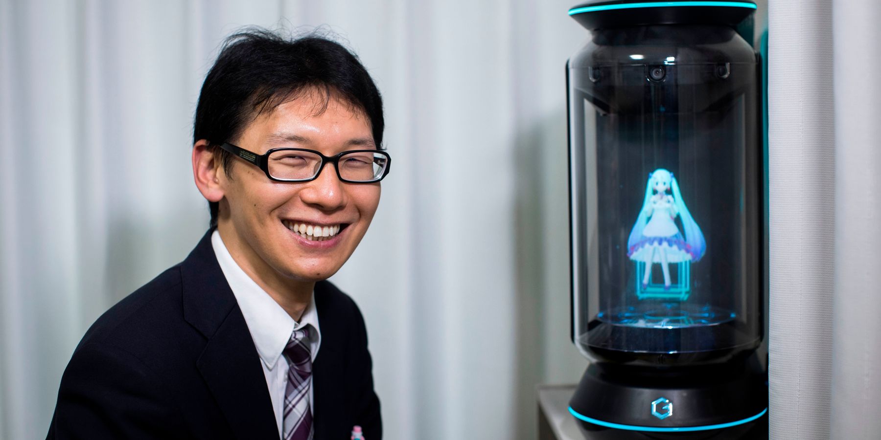 A Man Has Married Japanese Hologram Hatsune Miku