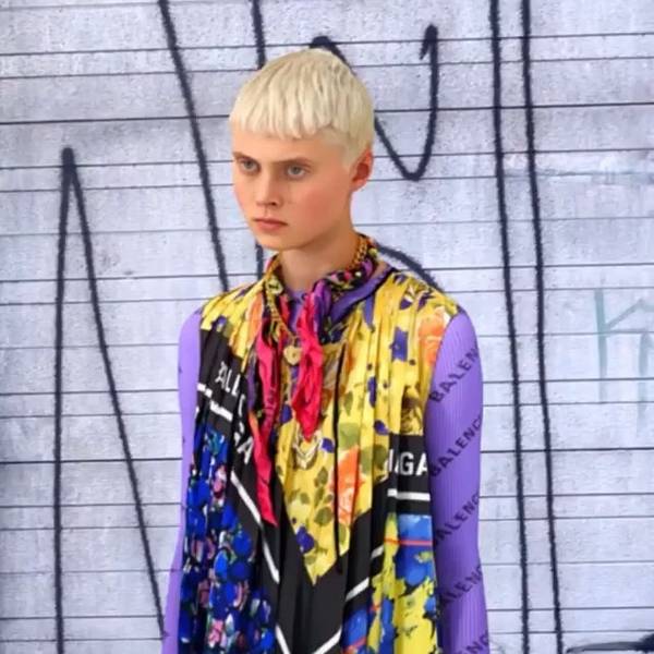 Balenciaga Bends Time and Space In New Lookbook