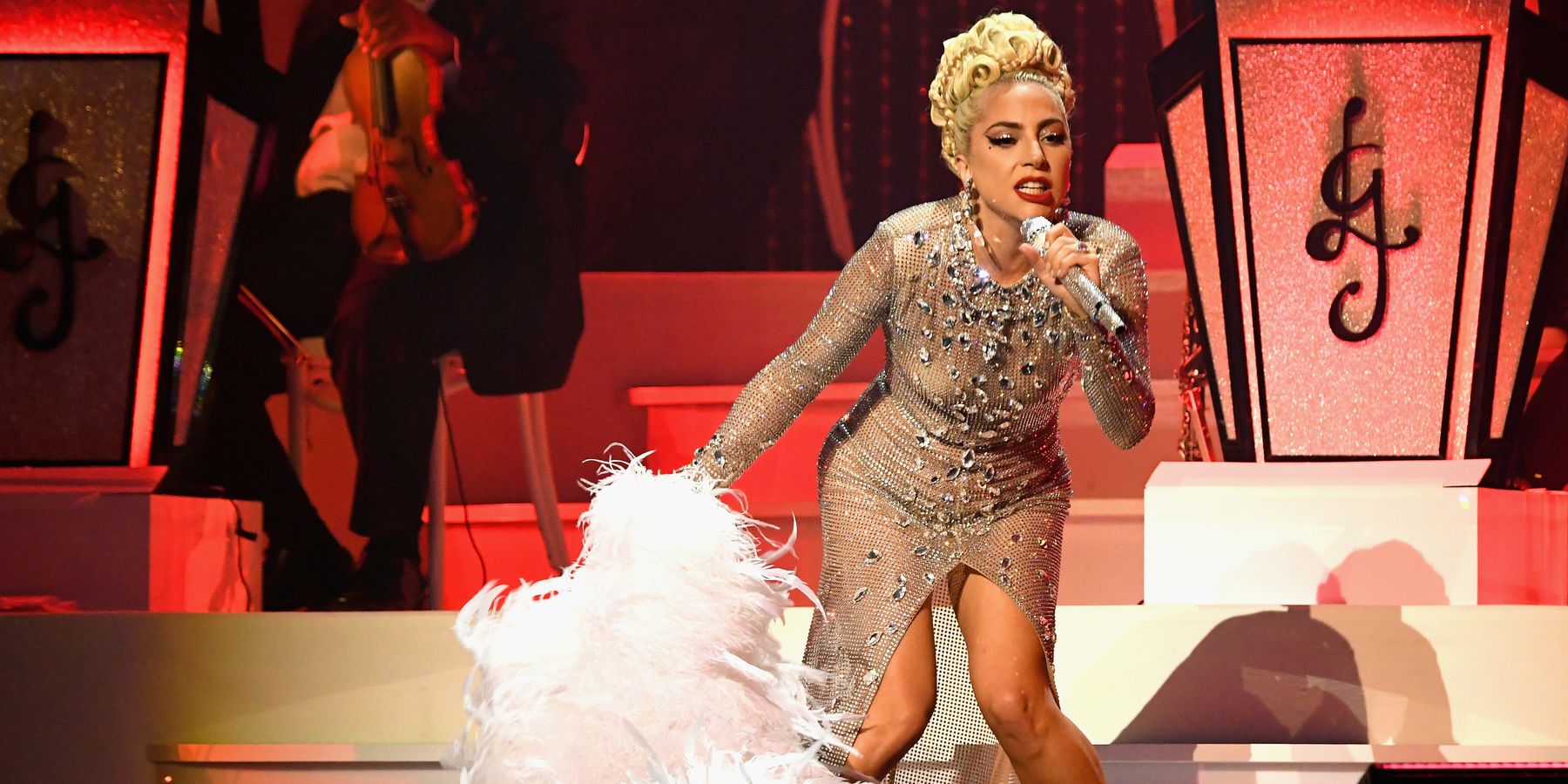 Lady Gaga's 'Jazz and Piano' Looks Are Ultra-Glam