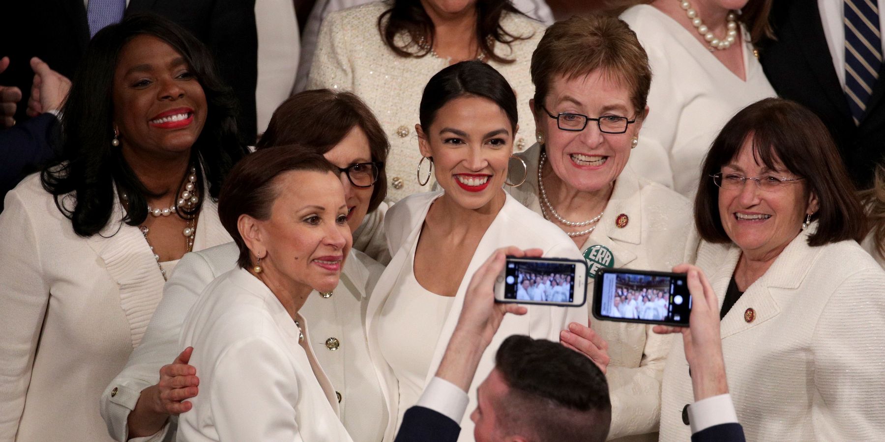 Why Democratic Women Wore White to the SOTU