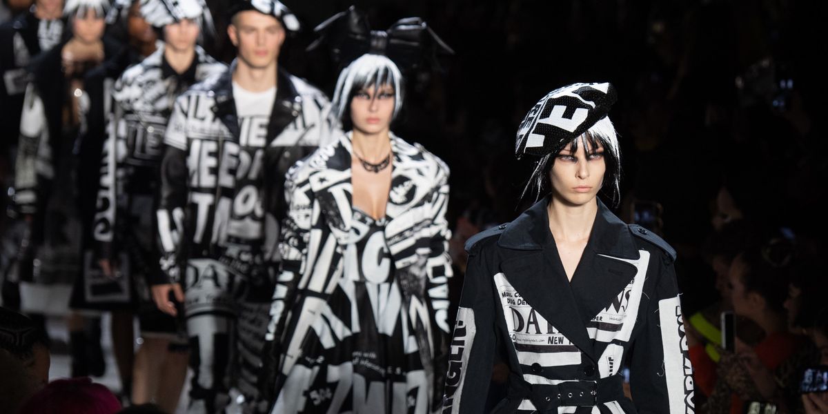 Jeremy Scott's Tribute to Fake News