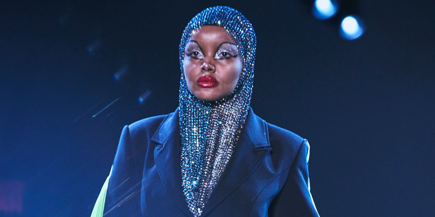 Halima Glitters in Christian Cowan