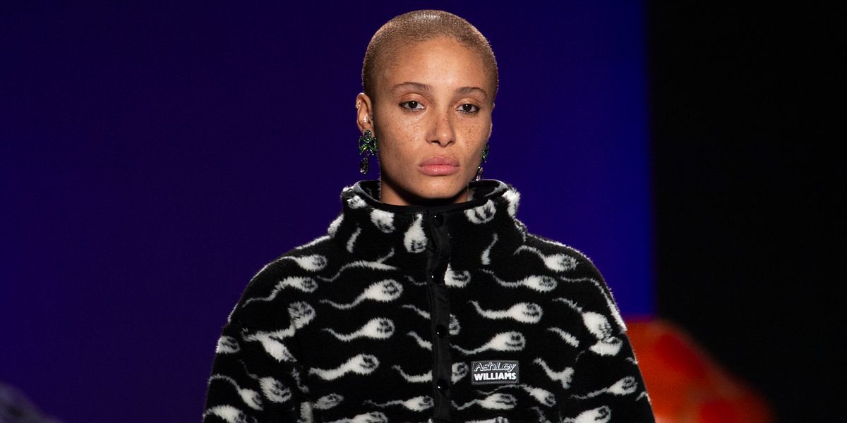 Adwoa Aboah Wore a Sperm Print Sweater