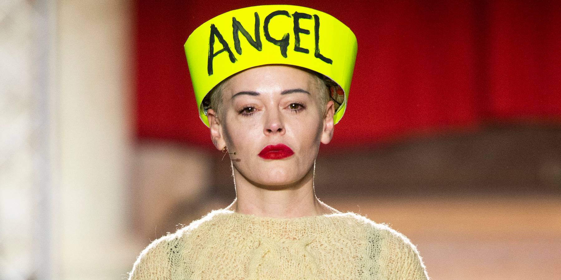 Rose McGowan Spotlights Climate Change at Vivienne Westwood