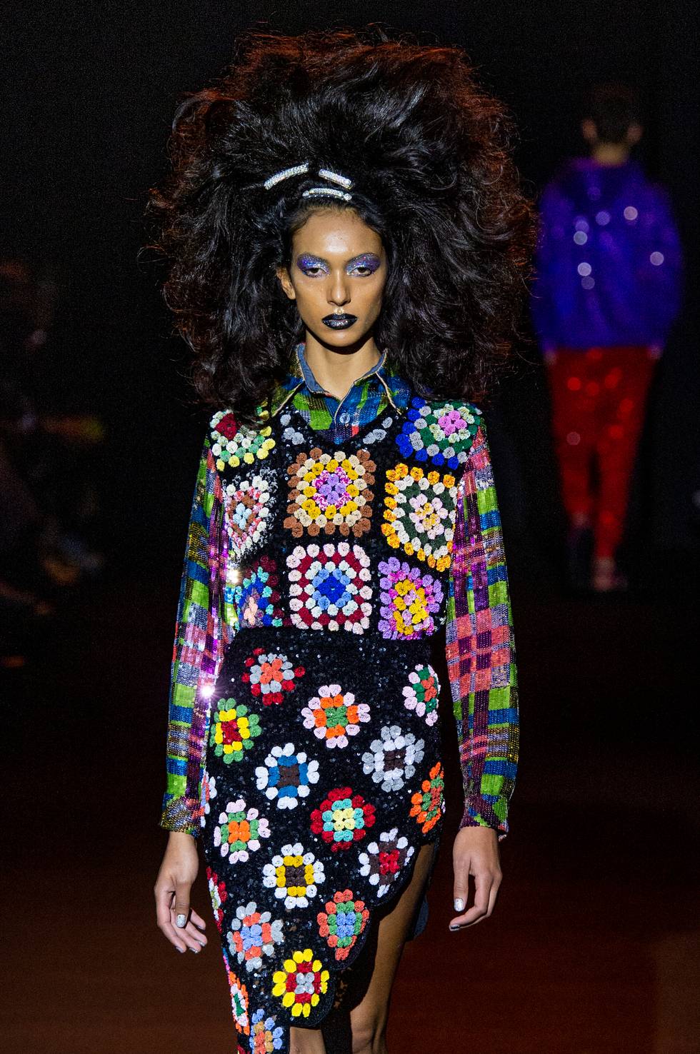 Ashish Revives Crochet at London Fashion Week - PAPER Magazine
