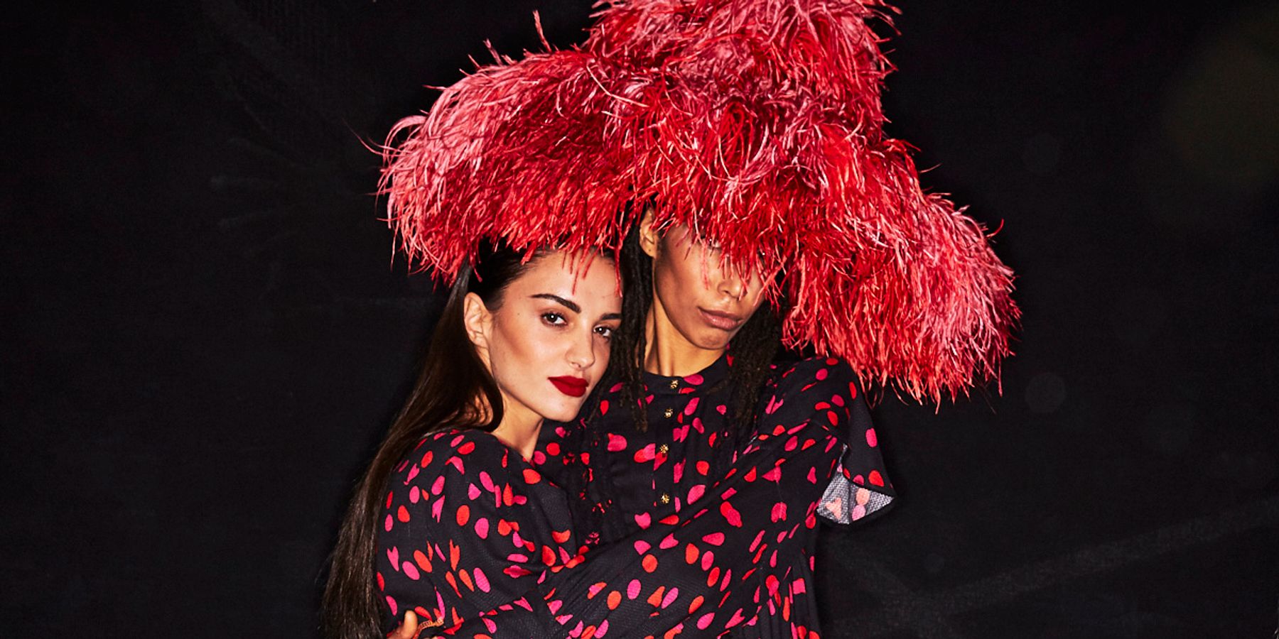 We Love KOCHÉ's Huge Feathery Hats