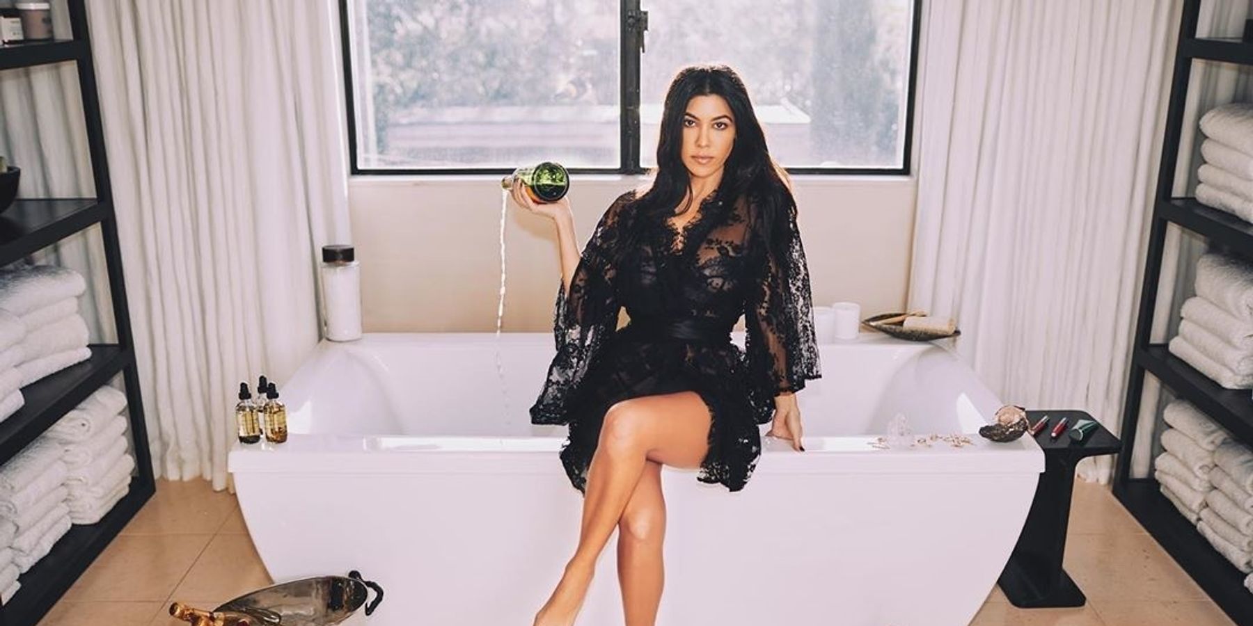 Kourtney Kardashian Launches 'POOSH'
