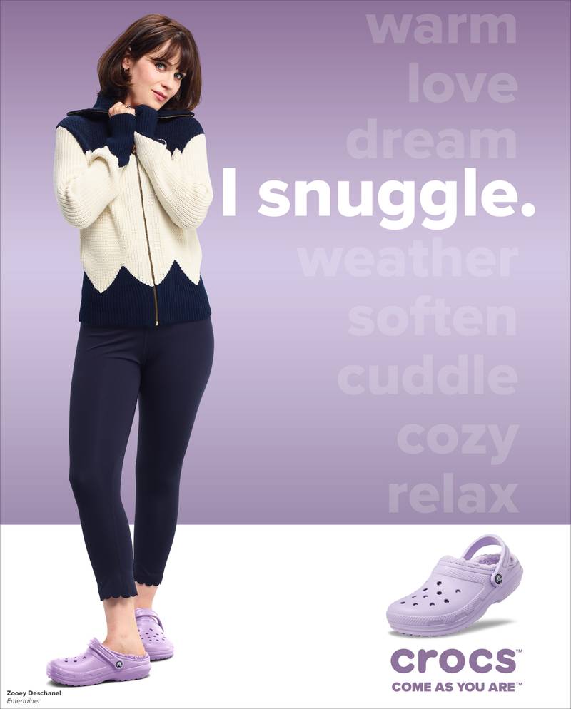 Zooey Deschanel Stars in Crocs New Campaign - PAPER Magazine display picture 1