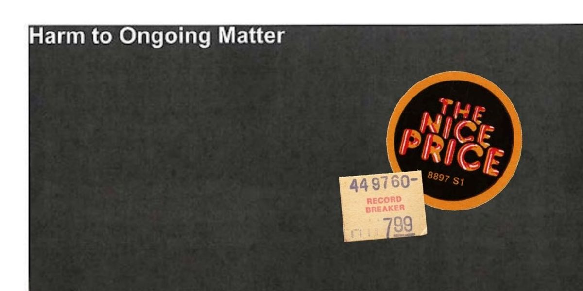 The Mueller Report Redactions Look Like Album Art